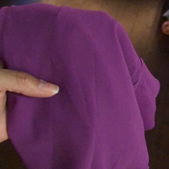 Lush Gigi mock chocker tie front romper - Picture 8 of 8